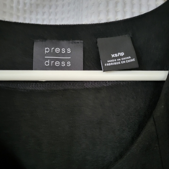 Press Dress Faux Suede Dolman Sleeve Dress/Tunic - Picture 2 of 4